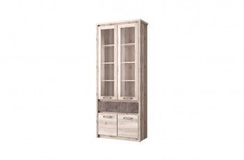 Шкаф с витриной Джаз 2V2D1S