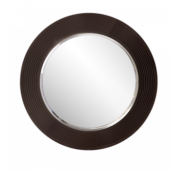 Зеркало круглое РМ/02(S) орех империя