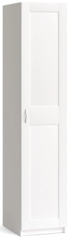 Шкаф МАКС однодверный, ДСП, цвет белый