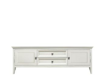 Тумба ТВ 2 ящика 2 дверцы Manhattan (Молочный)