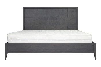 Кровать двуспальная Сидней 180х200, дуб графит