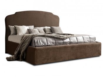 Кровать Римини 1,8 м, с подъемным механизмом (шоколад), РМКР180-1[3], гладкие царги