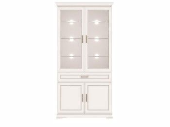 Шкаф-витрина Флоренция REG2W2D1S с подсветкой