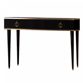 Лобня - Стол туалетный Римини СОЛО (черная золото) РМСТ-1 (s)