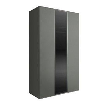 Шкаф 3-х дверный Bogemia Air (Серый/Серебро) БМШ2/3(1)