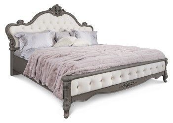 Кровать Мишель Лайт 160х200 см серый