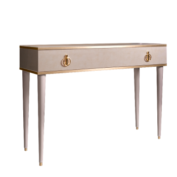 Стол туалетный Римини (Латте/Золото) РМСТ-1