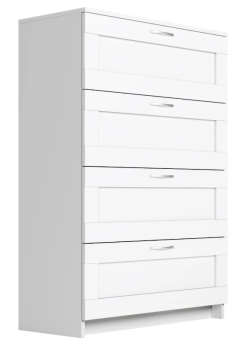 БРИМНЭС / СИРИУС комод ИКЕА / IKEA 4 ящика белый