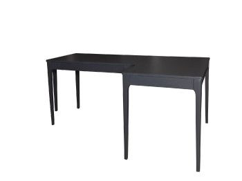 Стол письменный угловой правый Сохо (Графит)