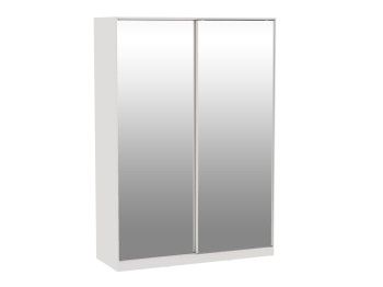 Шкаф купе с зеркальными дверями, Аврора (1624*604*2304) Дуб Мария/Кашемир