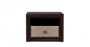 Тумба прикроватная Коен KOM1S Венге/Штрокс (NEW)
