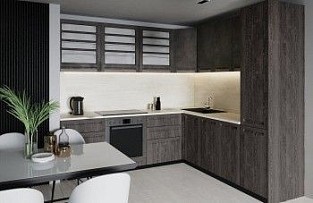 Мебель Грей (Шале серебро/Кашемир) для кухни