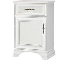 Тумба Кентаки KOM1D1S/L белый
