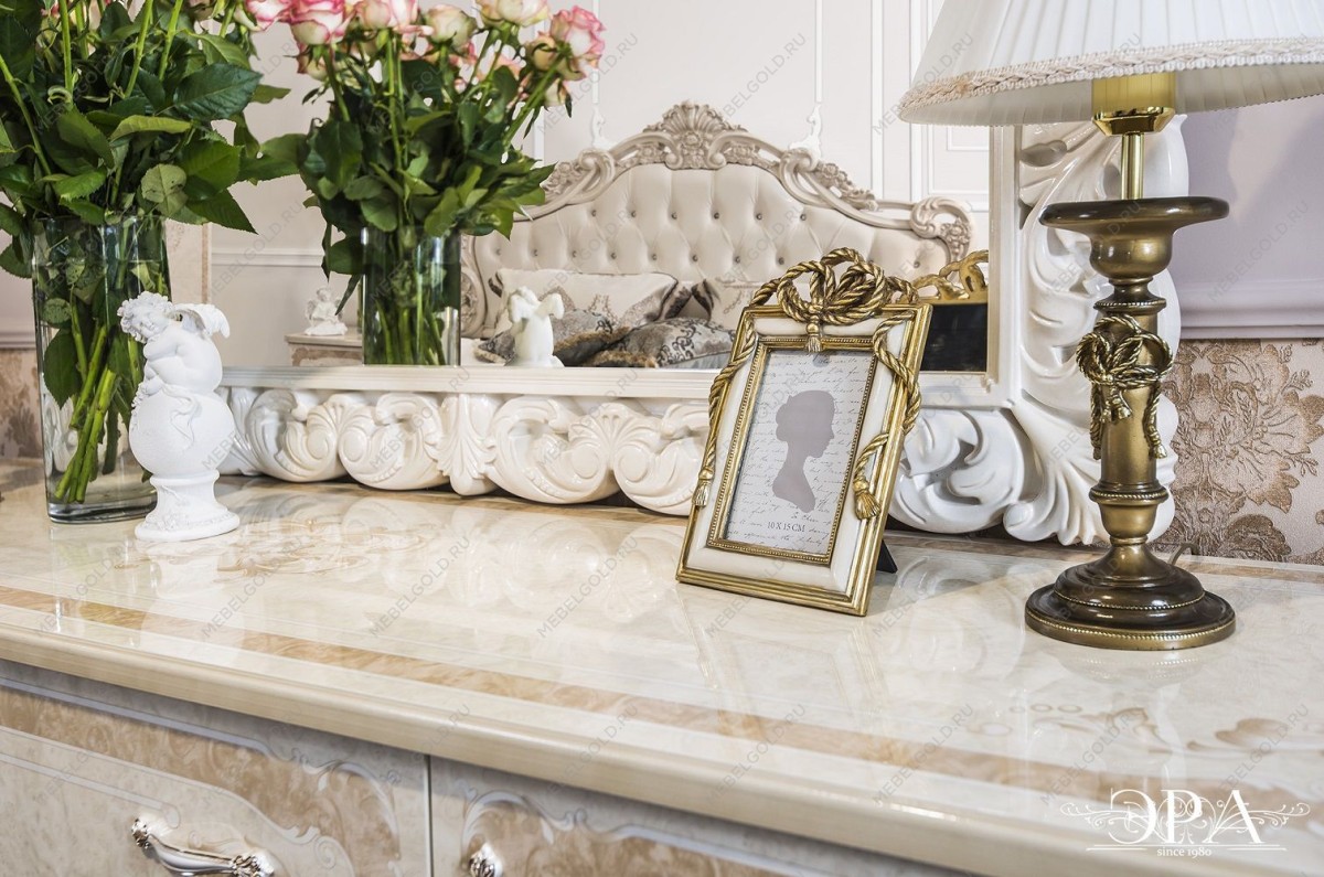 Гостиная Патрисия 1+тв+2 крем корень глянец | изображение 4