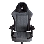 Компьютерное кресло iWolf, ткань, черный/серый | изображение 7