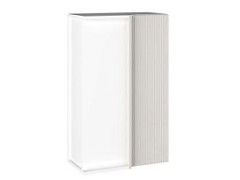 Шкаф 960 ШВП-60 правый, Виста (600*350*960) Экокожа Белый, 26319