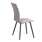 Стул обеденный La Rousse, NEW, ткань рогожка, серый/черный, 3M 16/2, 45x55x93 см | изображение 2