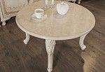 Столик круглый Патрисия крем корень глянец | изображение 3