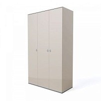 Шкаф 3-х дверный Римини (Слоновая кость/Серебро) РМШ2/3