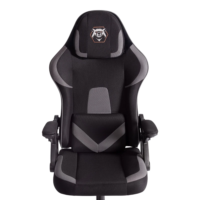 Компьютерное кресло iBear, ткань, черно-серый/black-grey | изображение 7