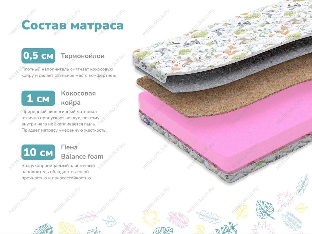 Матрас Умка х/б 90х200 | изображение 1