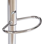 Барный стул VIMTA (mod.4021S), металл/дерево/ткань, 60х51х91,5-112,5 см, выс. сид. 61,5-82,5 см, бежевый/натур./хром, Aimcasa 5 | изображение 10