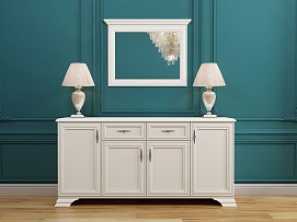 Тумба Кентаки KOM4D2S белый