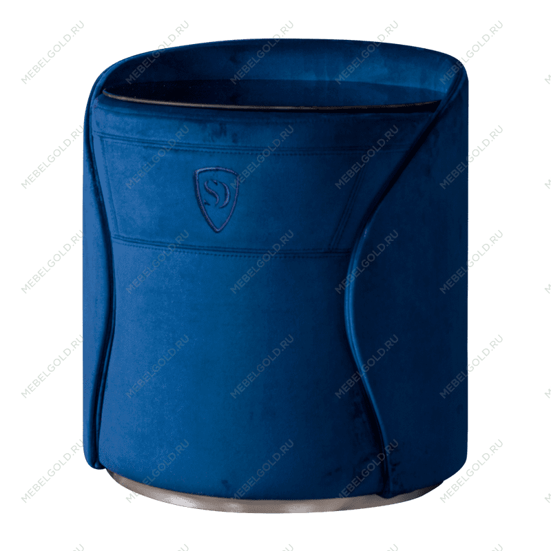 Пуф-тумба Гравитация (бархат) серебро Sweet dreams PS-101