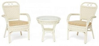 Комплект террасный ANDREA Белый