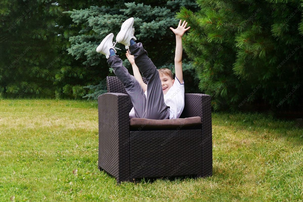 Комплект мебели Arizona Set, венге (на 4 персоны) | изображение 5