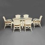 Комплект обеденный ANDREA GRAND Белый | изображение 13