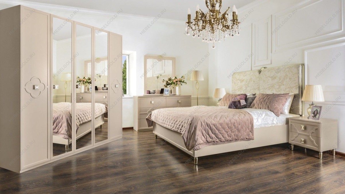 Спальня Фелисия 5-дверная мокко