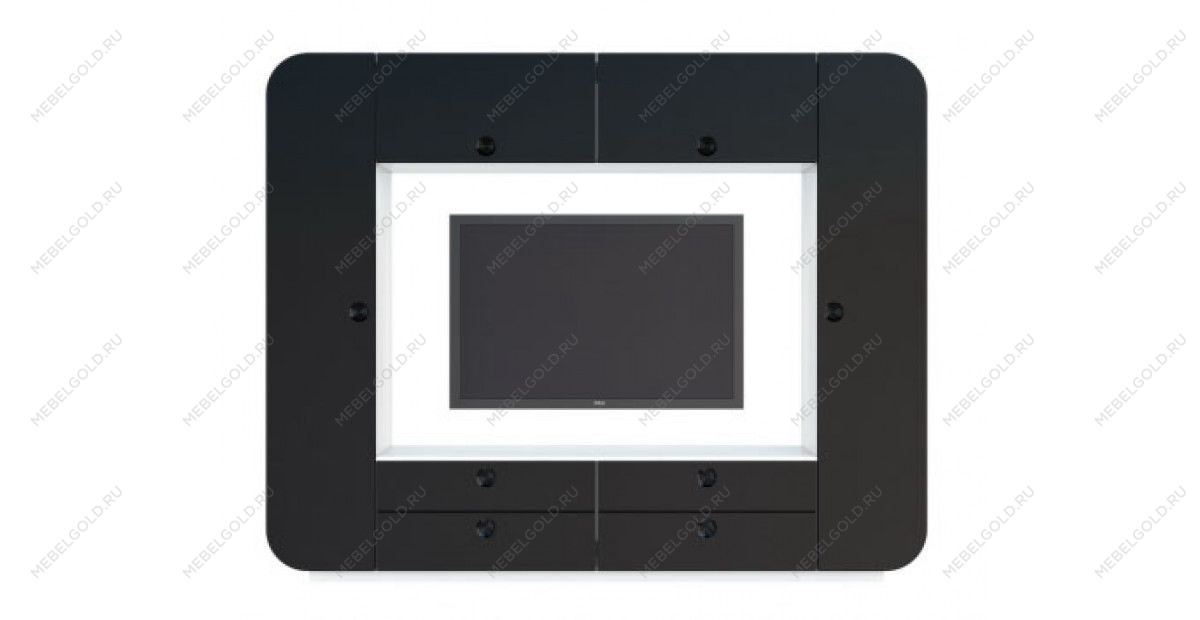 Стенка для гостиной iMEB черный глянец | изображение 2