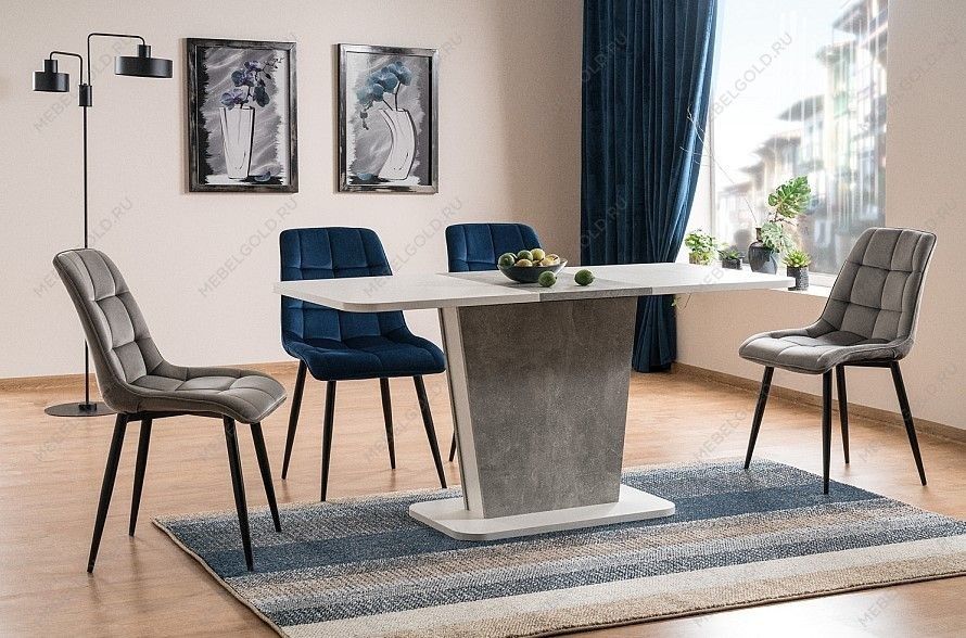 Стул кухонный Signal CHIC Velvet (черный/черный) | изображение 4