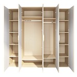 Шкаф Замира 5-дверный бежевый | изображение 1
