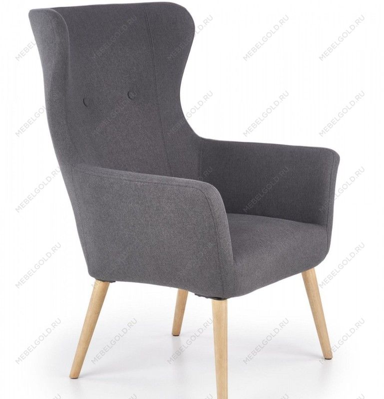 Кресло Halmar COTTO (темно-серый)