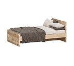 БРИМНЭС / СИРИУС кровать двойная ИКЕА / IKEA 120х200 сонома | изображение 1