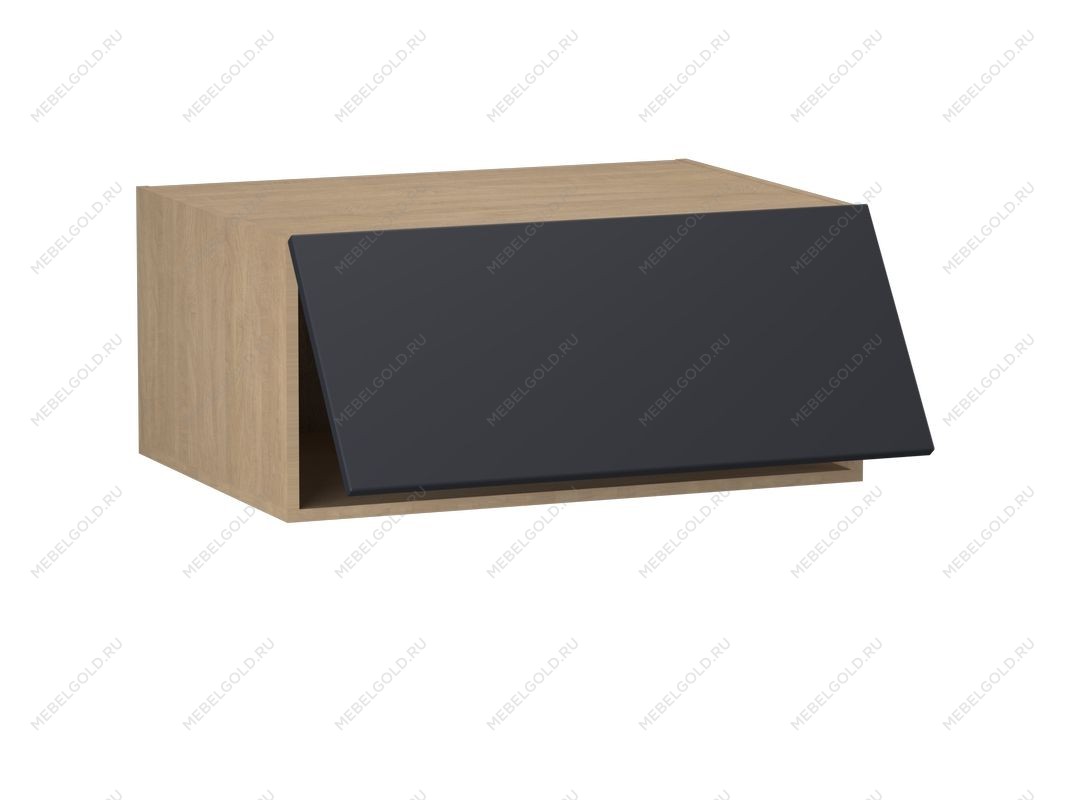 Шкаф АГ-80, Женева (800*586*360) Дуб Палермо/Синий матовый, 22530 | изображение 1