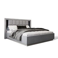 Кровать Замира 160x200 см серый камень