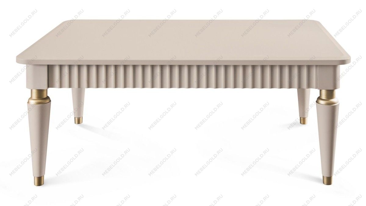 Столик прямоугольный Лара бежевый | изображение 1