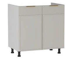 Стол под мойку СМ-80, Берта (800*525*820) Светлый Мокко, 22920