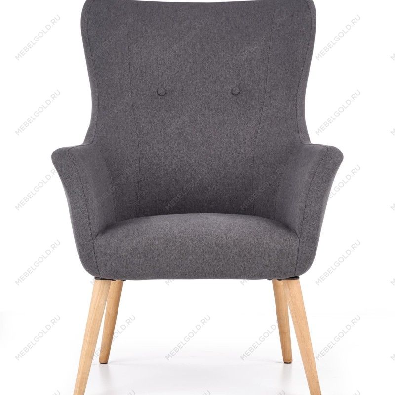 Кресло Halmar COTTO (темно-серый) | изображение 1