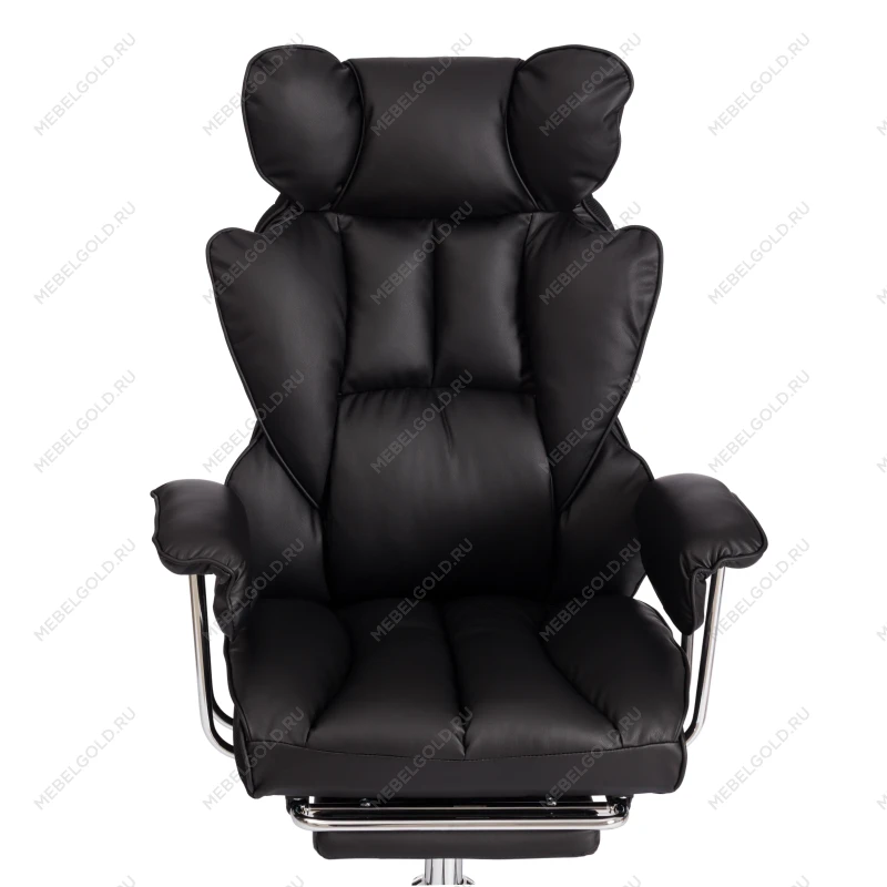 Компьютерное кресло Comfy CR, кож/зам, черный | изображение 10