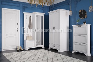 Шкаф с вешалкой Кентаки PPK/110P белый