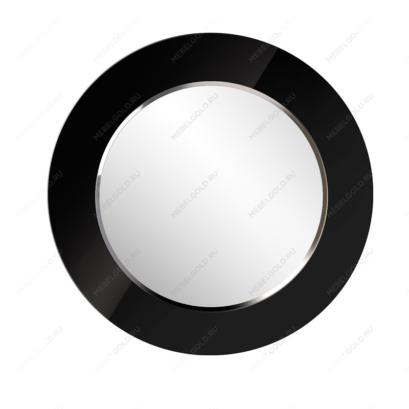 Зеркало круглое РМ/02 черный