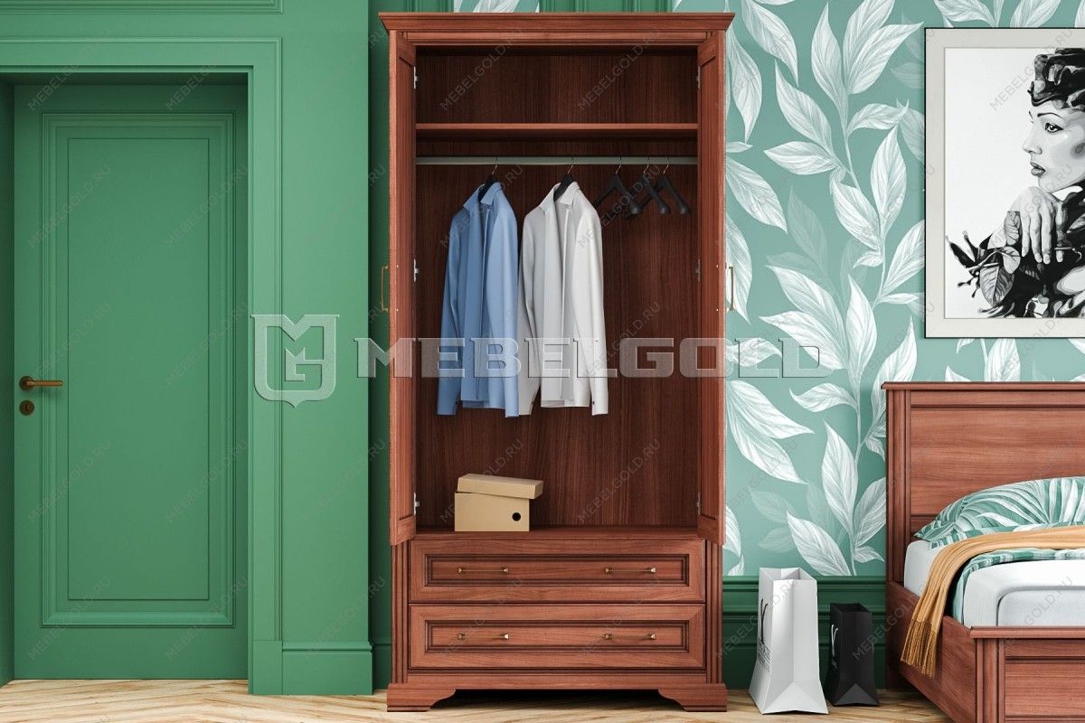 Шкаф Стилиус SZF2D2S (Орех донской) | изображение 3