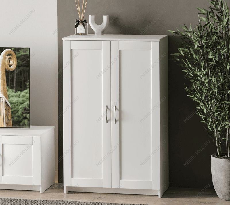 БРИМНЭС / СИРИУС тумба ИКЕА / IKEA 2 двери 78х123 белая | изображение 4