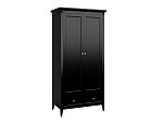 Шкаф двухстворчатый Manhattan (Черный) | изображение 1