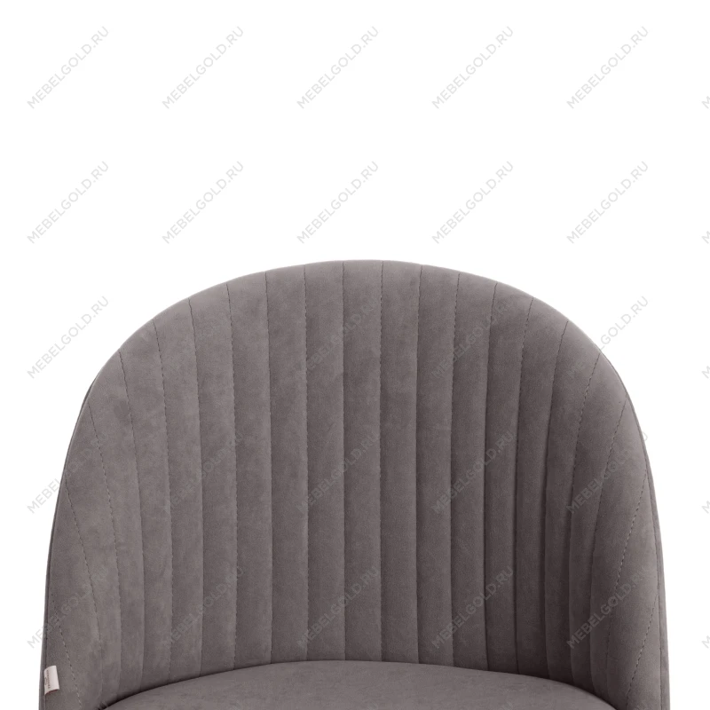 Кресло MELODY, флок, серый, 29 | изображение 8