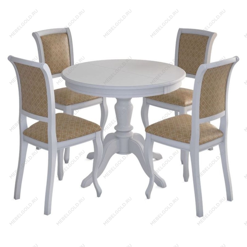 Стол Тейя (Белый/шпон бук) | изображение 2